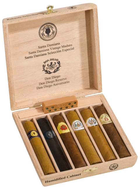 Santa Damiana Don Diego Robusto Sampler